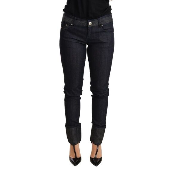 Ermanno Scervino Slim Fit Jeans Women Blue Jeans & Pants - Picture 1 of 3